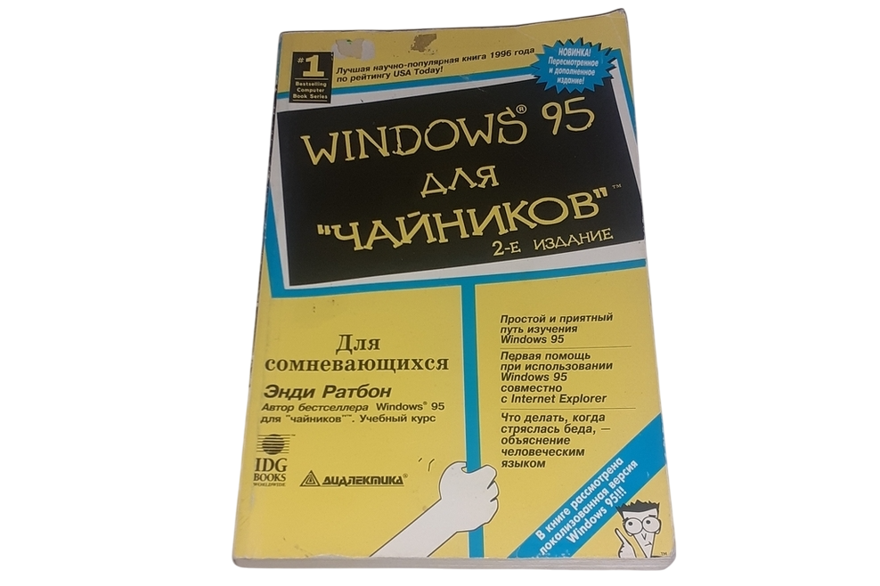 Книжка Віндовс 95 для чайників