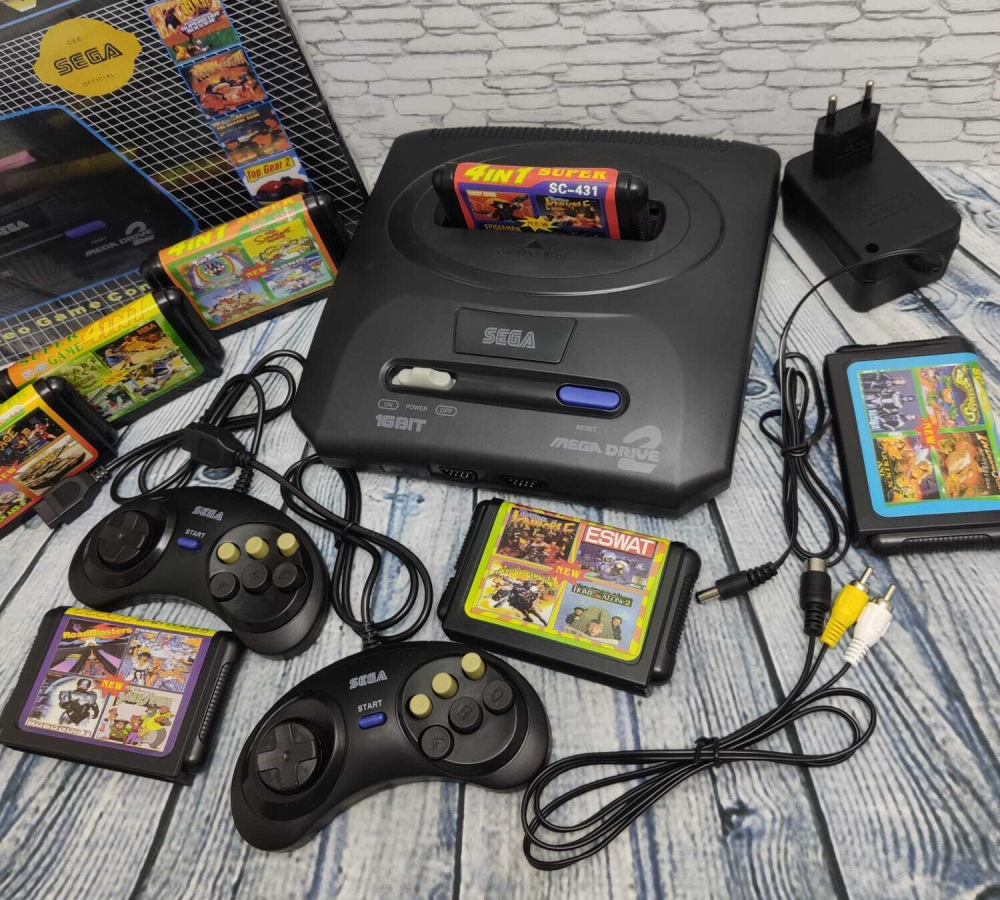 Sega - приставка та картриджі