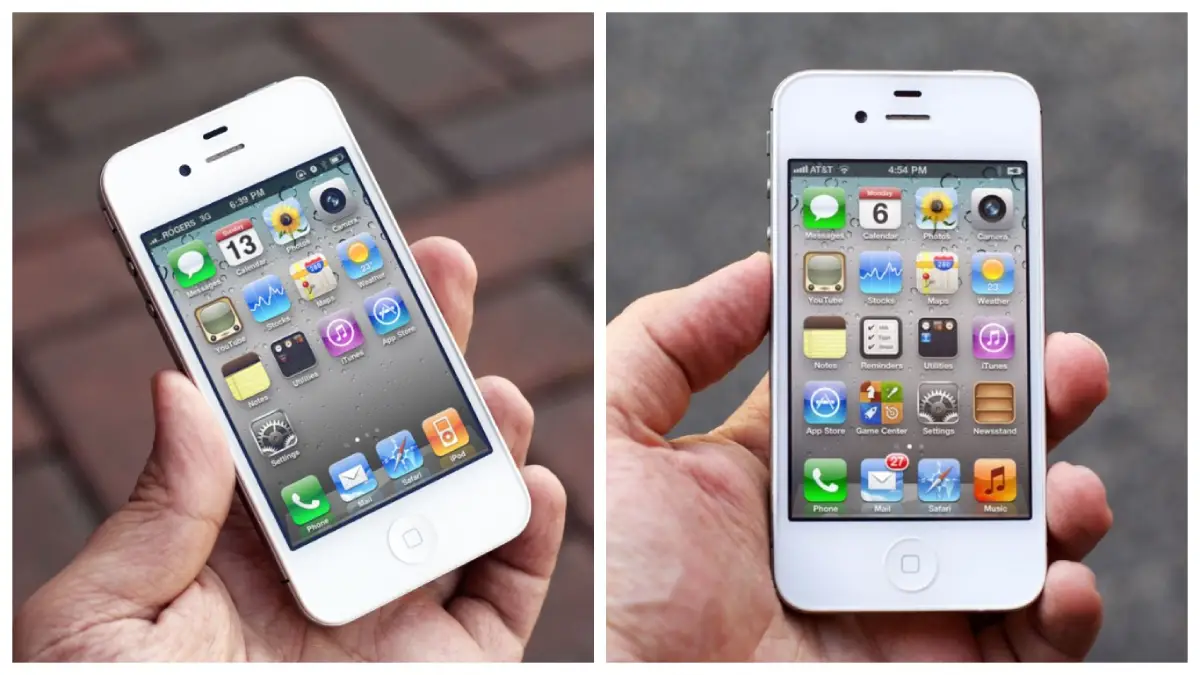 iPhone 4 та iPhone 4s